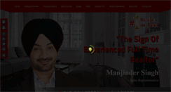 Desktop Screenshot of manjindersingh.com